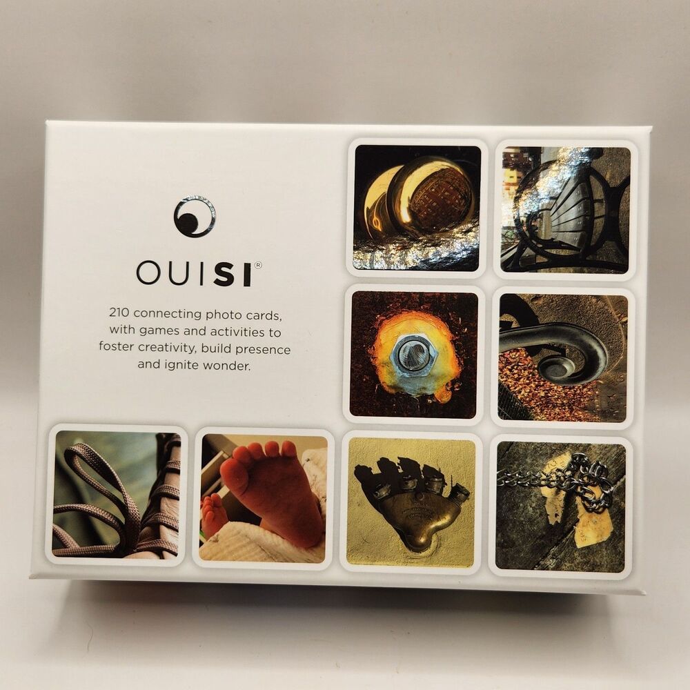 OuiSi Original Games Of Visual Connection COMPLETE 210 Connecting Photo Cards